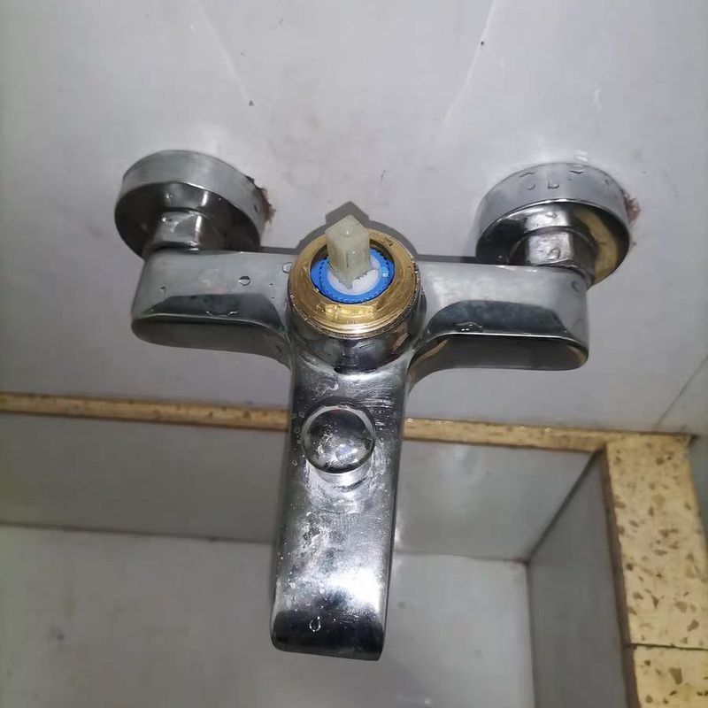 冷热水混水阀单把35/40淋浴陶瓷厨房水龙头面盆维修阀芯配件开关
