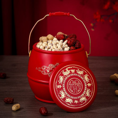 结婚子孙桶女方陪嫁用品大全