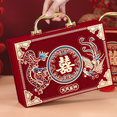 彩礼钱盒子订婚礼金盒提亲