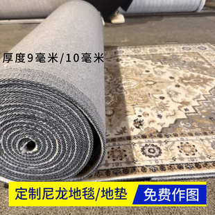 棉布底定制尼龙地垫迎宾舞台走秀地毯定制LOGO电梯地垫外贸出口