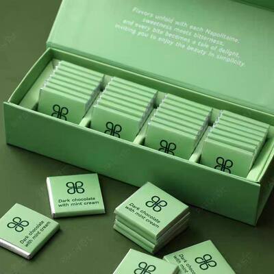 迪拜patchi巧克力礼盒黑巧薄荷薄片阿联酋进口原装喜糖伴手礼特产