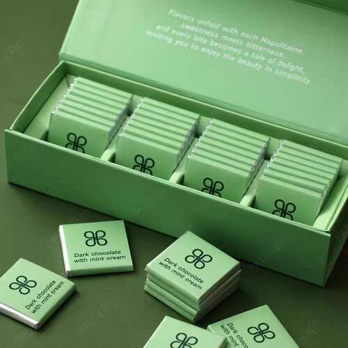 迪拜patchi巧克力礼盒黑巧薄荷薄片阿联酋进口原装喜糖伴手礼特产