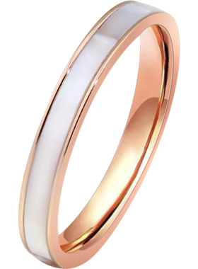 日韩陶瓷戒指女简约冷淡风