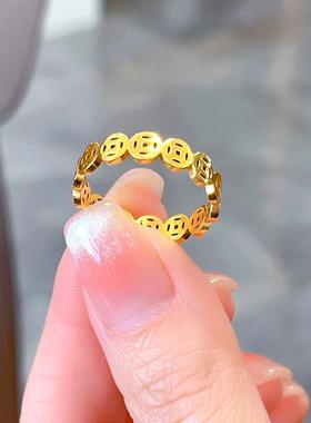 时尚个性气质中国风闺蜜情侣戒指