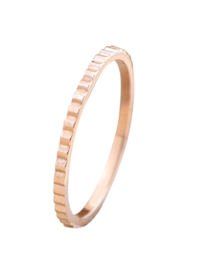 钛钢少女心波浪戒指女ins闺蜜