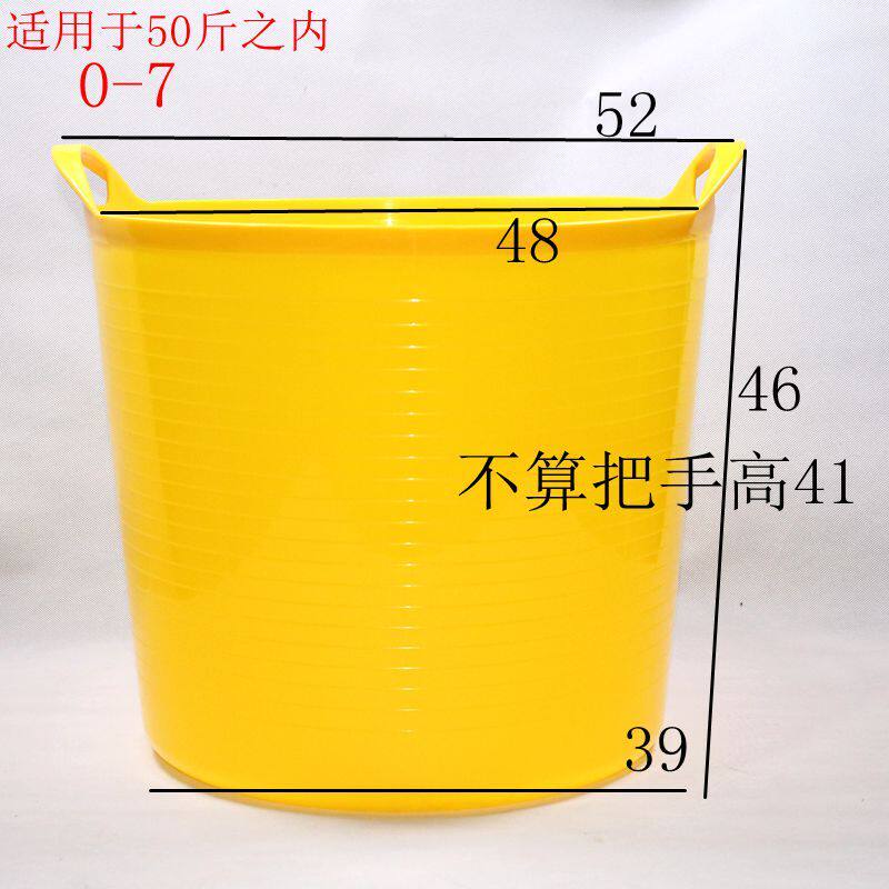 特大号脏衣篮软塑料摔不破家用洗衣篮玩具收纳桶收纳筐儿童洗澡桶