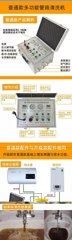 Máy sưởi sàn máy giặt Máy giặt xung rửa thiết bị làm sạch cao áp tủ lạnh dụng cụ gia dụng công cụ sưởi ấm phiên bản nâng cấp của điều hòa. - Phần cứng cơ điện