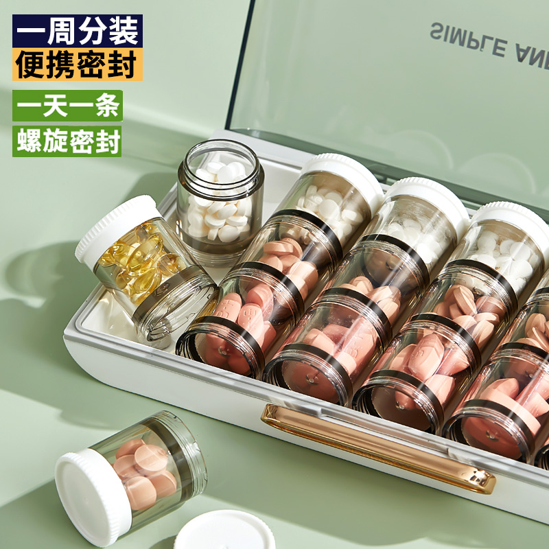藥物收納盒家用旅行便攜