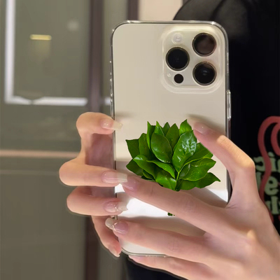 好运柚子叶手机壳苹果16华为mate70转运iPhone17promax玄学pura80碌柚叶vivo小米14招财OPPO去晦气13个性专用