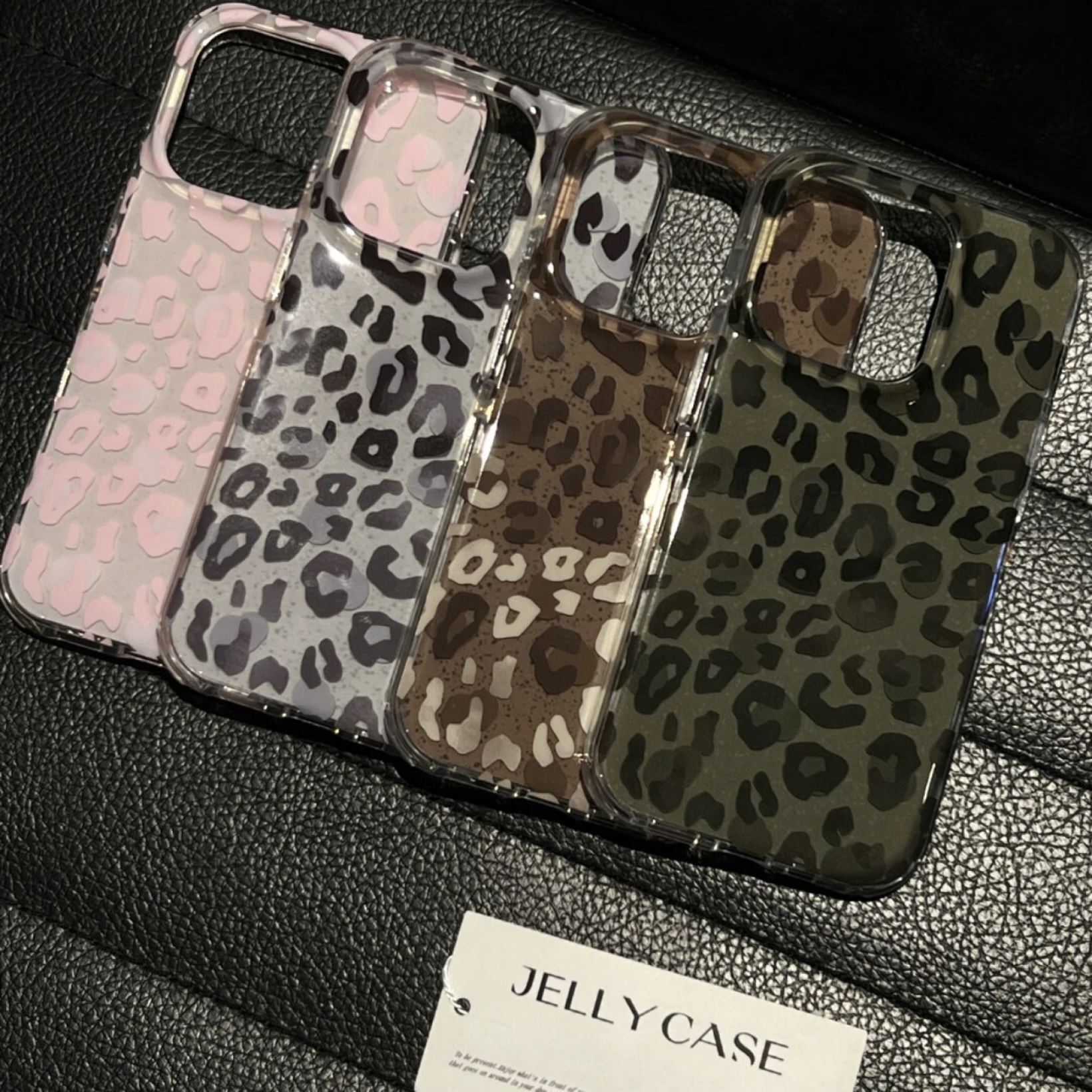 韩系高级感秋冬豹纹适用苹果16promax手机壳iphone17pro小米15荣耀400大孔华为pura70红米k80reno14findx8s30