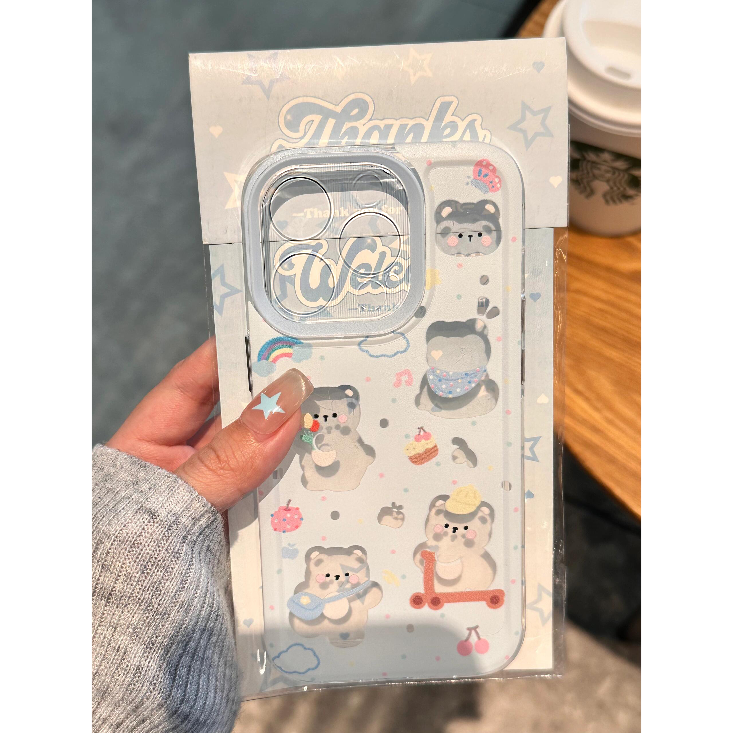 滑板小熊适用iphone15promax手机壳苹果13/14/12/11保护套xr华为p70新款vivos18小米14防摔oppo红米k60荣耀90