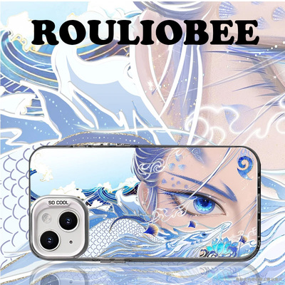 国风敖丙手机壳苹果16pro华为pura70nezha哪咤2周边iPhone15Promax小米14之魔童闹海vivo动漫OPPO国潮13适用x