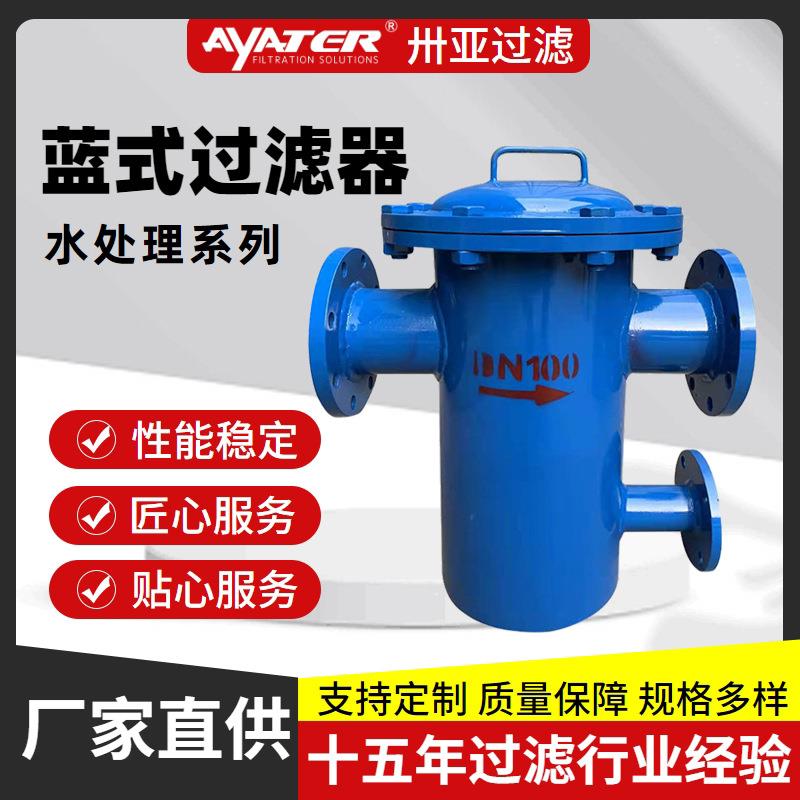 过滤篮式过滤器海污水处理设备前置过滤器毛发收集器生产厂家