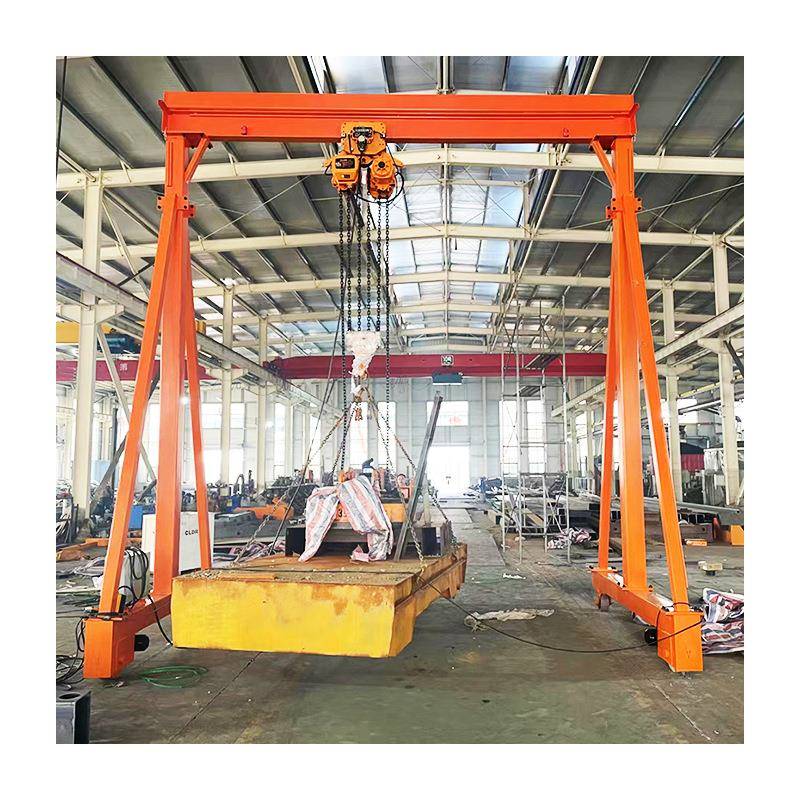 多吨位小型龙门架厂房装卸货物用电动无轨龙门架吨移动式龙门架