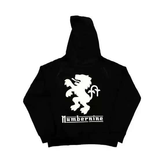 Number (N)Ine Ss00 Lambretta Hoodie Retro Print N9 Hooded Sweatshirt Pullover Trendy
