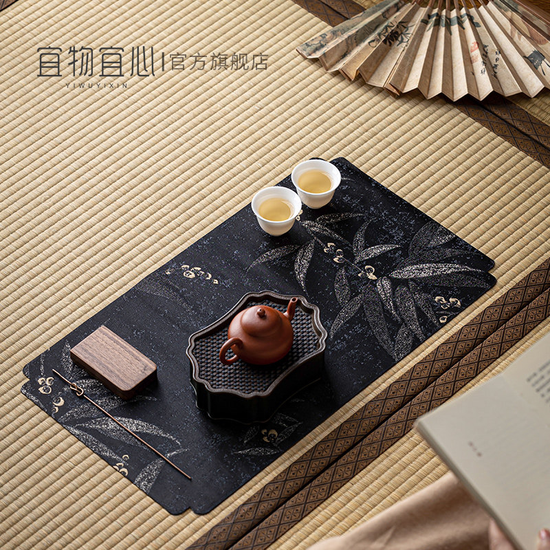 复古中式防水干泡茶席小棉麻防水桌垫加厚茶杯垫干泡茶台茶道配件,餐饮具,茶道/零配,淘宝优惠券,粉丝福利购,淘宝优惠卷