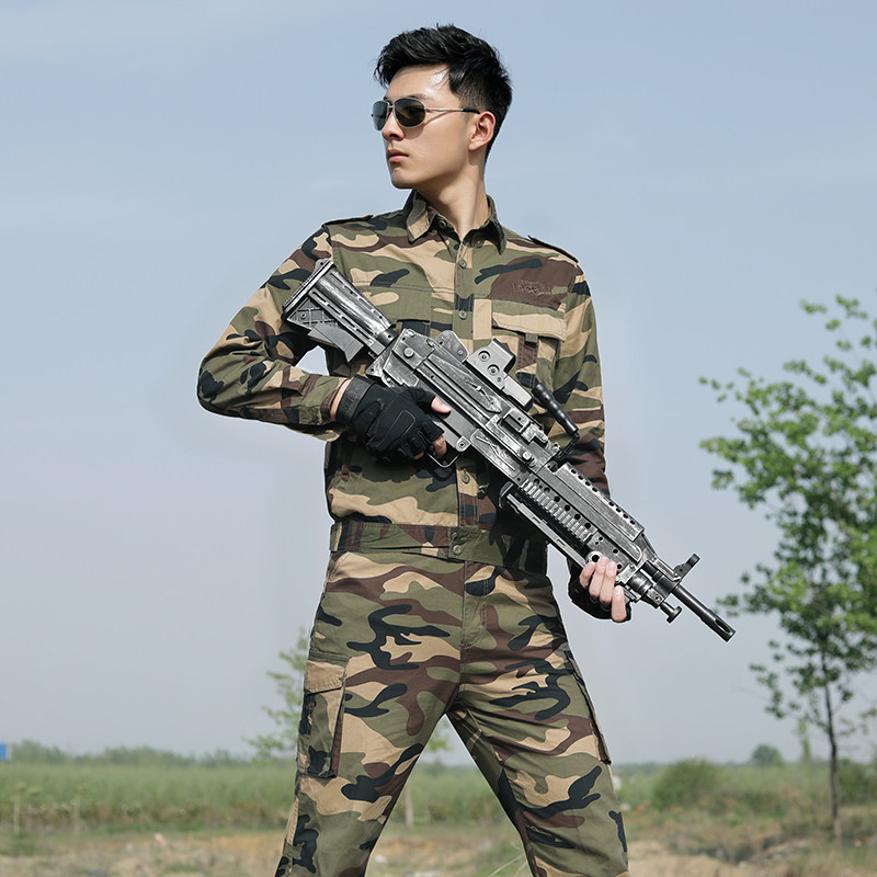 新式迷彩服套装男特种兵男士正品秋季薄款作训服工作服