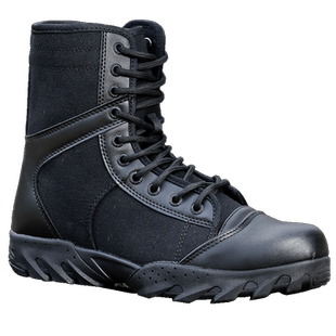 户外作训靴男特训保安靴作训鞋高帮作战超轻透气战术鞋耐磨野战靴