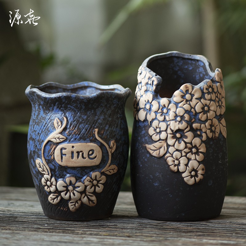 花盆陶瓷蝴蝶兰盆透气粗陶兰花盆