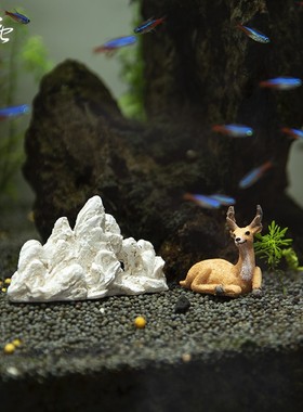 花园摆件微景观花盆小花宠