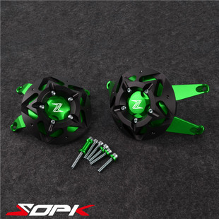 适用川崎Z900 Z1000SX VERSYS1000改装发动机边盖防摔保护盖引擎