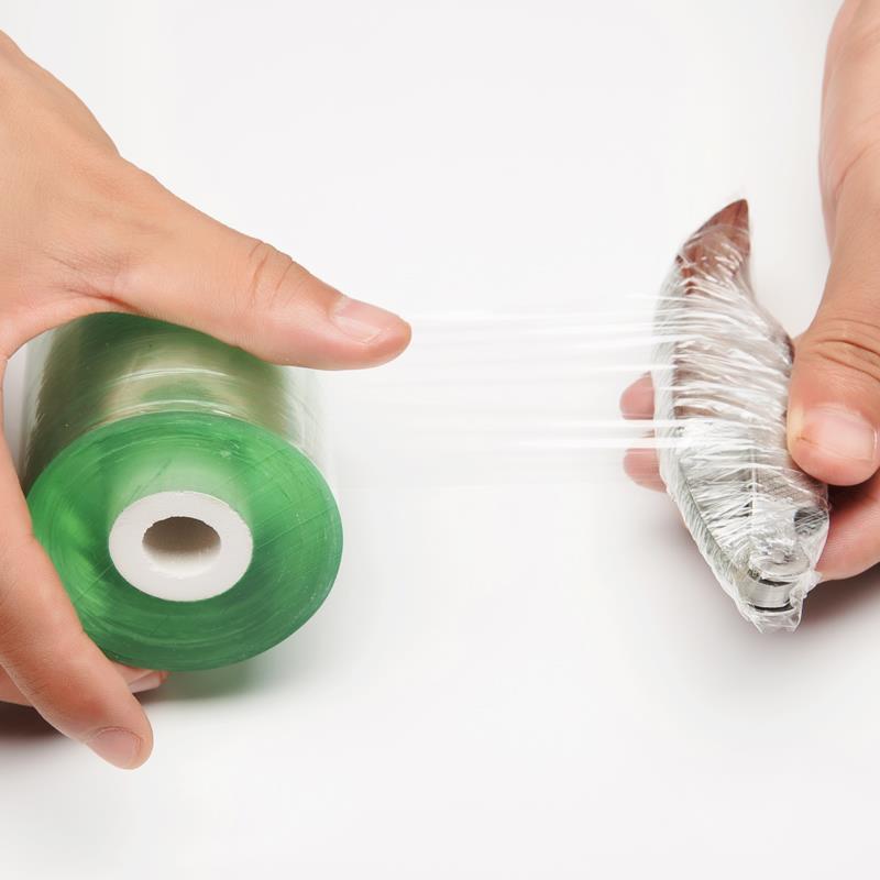 pvc缠绕膜拉伸膜包装工业打包膜嫁接膜自粘电线膜薄膜线盒缠绕膜