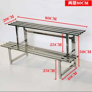 不锈钢花盆架铁艺多层阶梯花架子客厅花架室内外阳台花盆架置物架