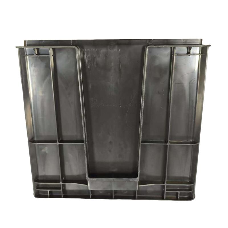 黑色防静电塑料箱胶筐物流箱电子元器件物料盒防静电塑料周转箱