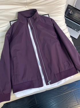 cleanfit飞行员工装夹克男女款春秋痞帅高级感棕色情侣装vibe外套