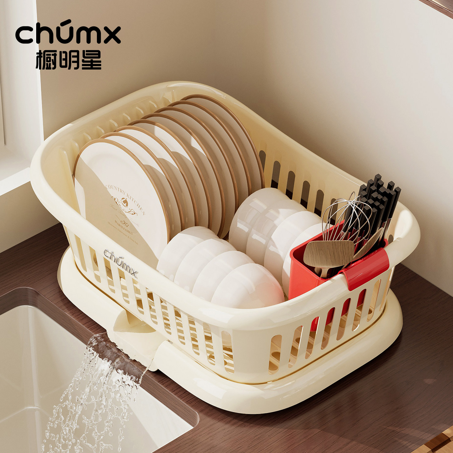 碗碟收纳架沥水篮碗盘碗柜家用厨房置物架水槽新款放碗筷餐具盒,厨房/烹饪用具,碗架,淘宝优惠券,粉丝福利购,淘宝优惠卷