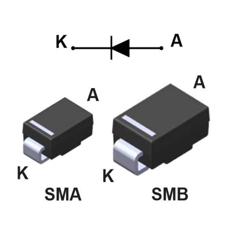 诚广鑫稳压管SMA 1N4742/12V 1N4743 1N4744 1N4745/30/31/32/36