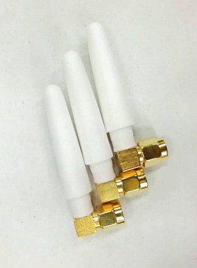 诚广鑫 WIFI小辣椒天线 白色黑色 SMA 公 868MHZ 2dBi 2.4G 7dBi