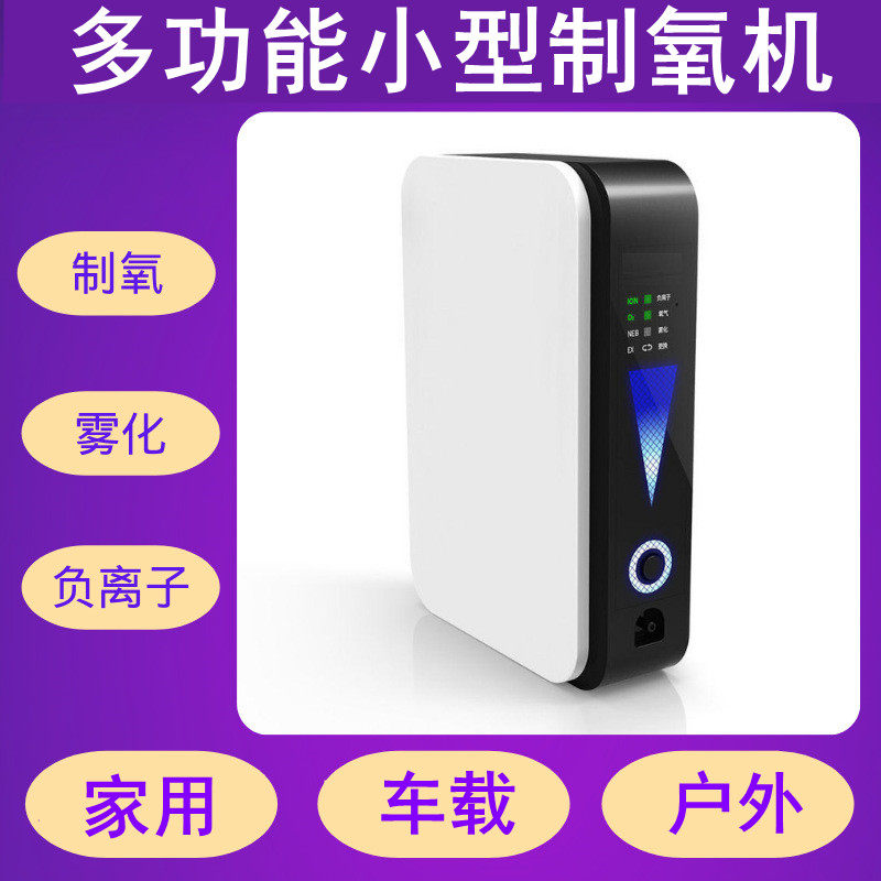 【12V 2A】制氧机家用带雾化负离子老人孕妇吸氧机车载便携氧气机
