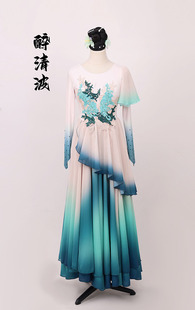 租赁醉清波+头饰舞蹈演出服独舞表演服装出租