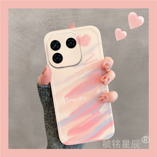 适用iqoo13pro手机壳neo9新款10撞色9pro涂鸦z9turbo+透明的z10硅胶z5x小众7高级感5韩系z5爆款全包防摔ins风