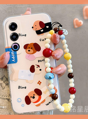 新款2024女款腊肠狗适用魅族21Note手机壳20pro透明18软硅胶套21infinity无界版21挂绳16thPlus链条17/16/X/s