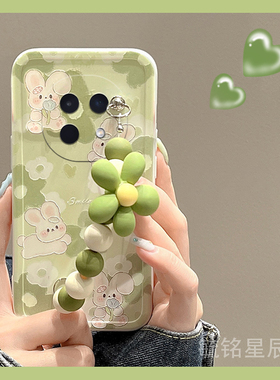 适用oppoa5手机壳a5pro新款a3绿色a3x花朵a3i兔子a2可爱a2x情侣a2m手腕带a1活力版a1x链条a1i硅胶透明的趣味s