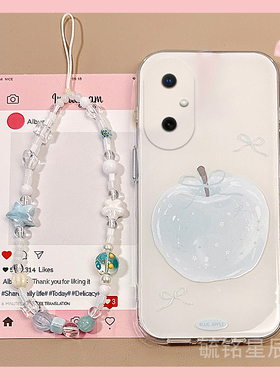 适用华为畅享80手机壳70/e70m畅想60pro新款x活力版z白色70s苹果50带挂绳20e防摔10plus高级感20小众9硅胶8e