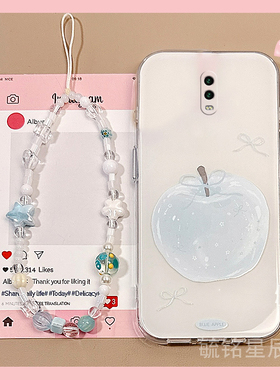 适用oppor17手机壳r15梦镜版r15x新款r11splus白色r11t苹果r11s带挂绳的r9防摔r9splus高级感小众硅胶全包女