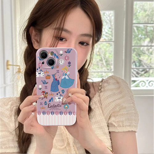 晱晱灰姑娘适用苹果15手机壳iPhone14promax全包13小众防摔11xs女款华为/荣耀/oppo/vivo/小米/iqoo一加三星