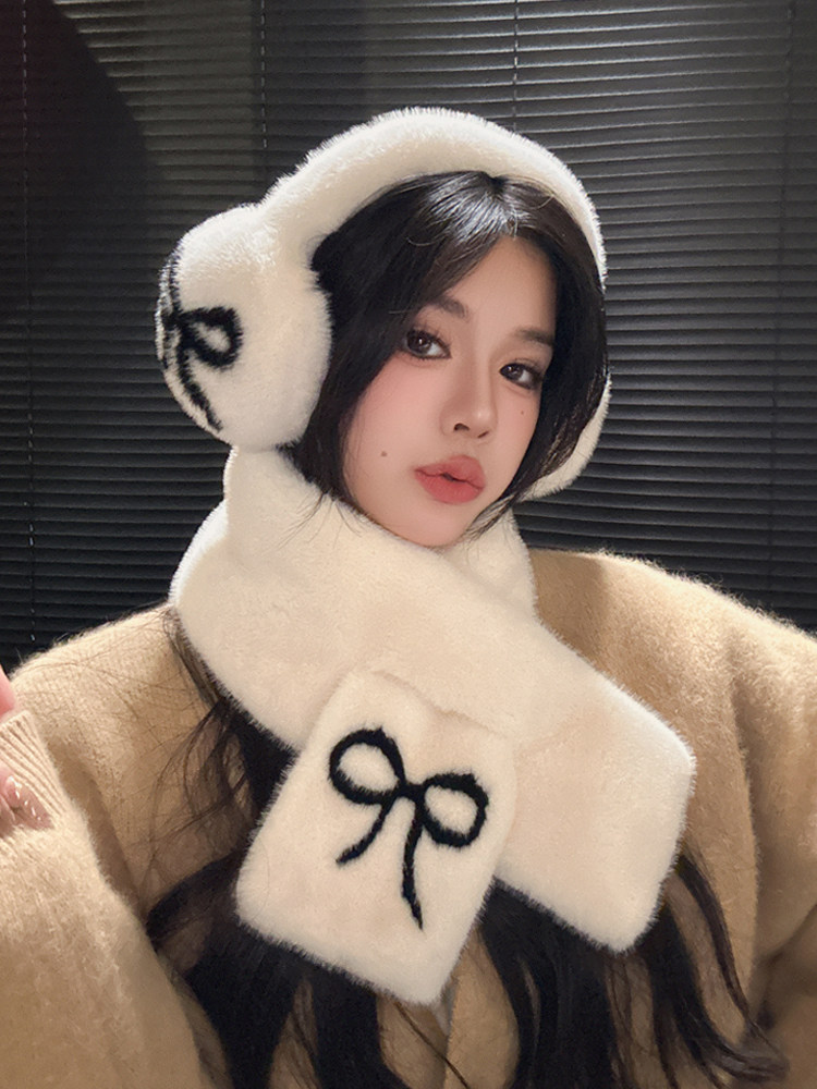 여성용 모피 귀마개 겨울 따뜻한 귀 보호 귀마개 귀여운 여성용 귀마개 가을 및 겨울 귀마개 봉제 귀마개