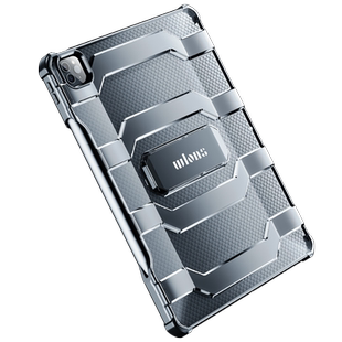 WLONS维洛仕 适用ipadpro保护壳ipadair5保护套磁吸旋转支架24透明带笔槽mini6苹果11寸平板防弯新款8第9代10