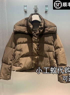 REVANYAYA芮范雅25冬季新品可拆卸领子棕咖短款羽绒服RL90501204
