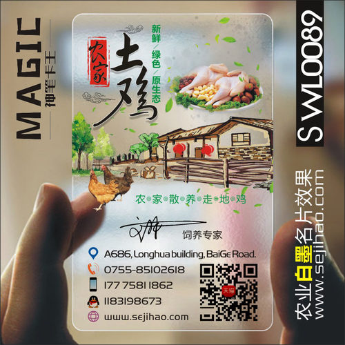 农业水产水族馆龙虾鲍鱼海参鱼类虾类水名片设计制作kswl0089