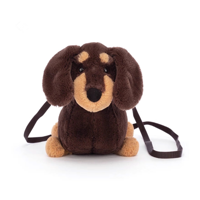 英国奥托腊肠犬包包毛绒腊肠