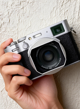 B.way兰道富士X100VI遮光罩META伴侣方形镜头盖内置UV保护镜