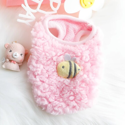 Puppy milk dog milk cat small vest tea cup dog home clothing Teddy bebi dog clothes autumn and winter keep warm
