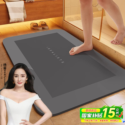 卫生间吸水地垫浴室防滑加厚地垫