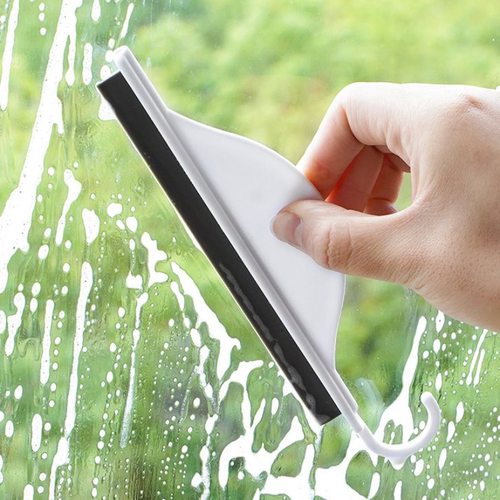 迷你台面刮水板小刮水器浴室擦玻璃神器硅胶清洁工具卫生间洗手台