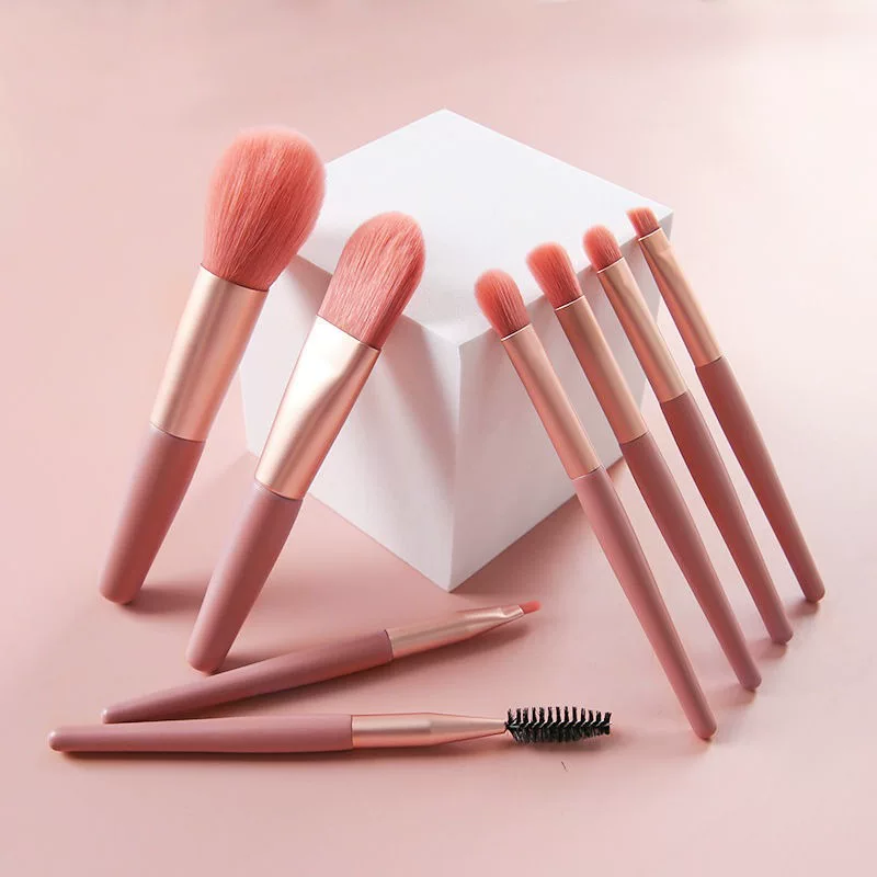 Brush, storage system, eye shadow, 8 pieces, full set, for beginners